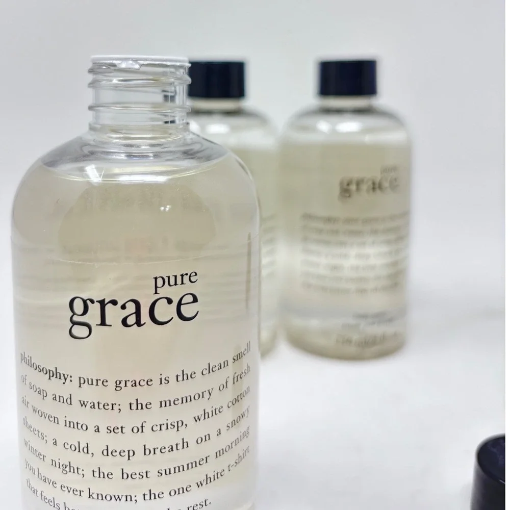 3 Philosophy Pure Grace Body Spritz 8oz Fragrance Mist New